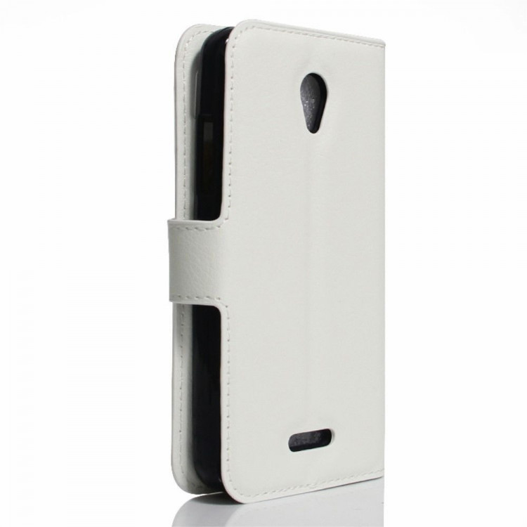 Чехол с визитницей для Lenovo A Plus (A1010) (белый)