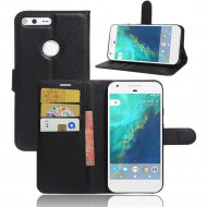 Чехол с визитницей для Google Pixel (черный) Чехол с визитницей для Google Pixel (черный)