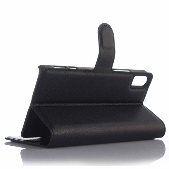 Чехол с визитницей для Lenovo Vibe Shot (черный) Чехол с визитницей для Lenovo Vibe Shot (черный)