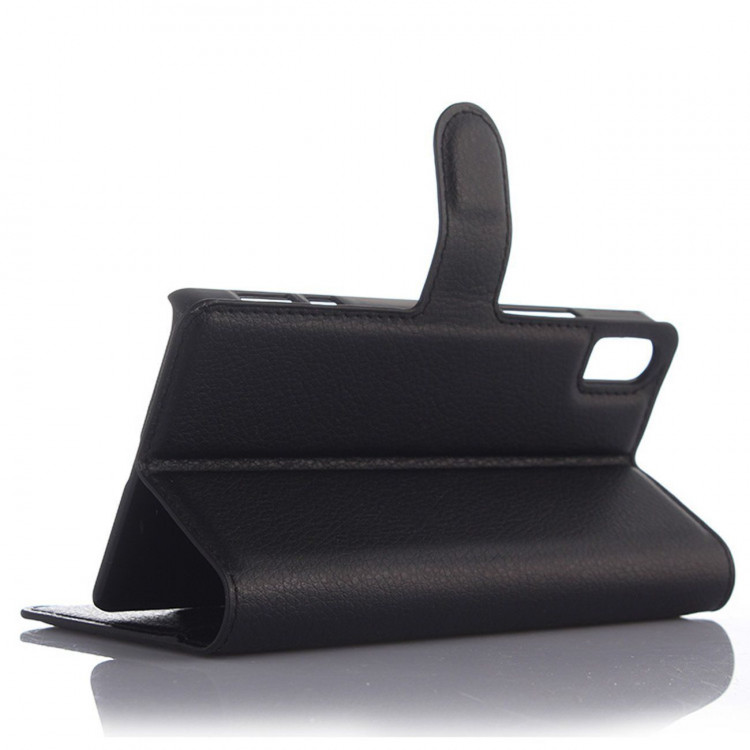 Чехол с визитницей для Lenovo Vibe Shot (черный)