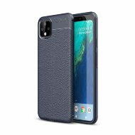 Чехол-накладка Litchi Grain для Google Pixel 4 XL (темно-синий) Чехол-накладка Litchi Grain для Google Pixel 4 XL (темно-синий)