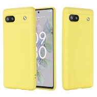 Силиконовый чехол Mobile Shell для Google Pixel 6a (желтый) Силиконовый чехол Mobile Shell для Google Pixel 6a (желтый)