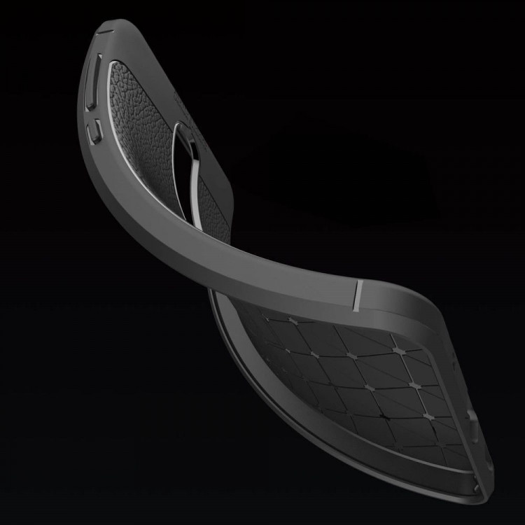 Чехол-накладка Litchi Grain для Nokia 6 (2018) / Nokia 6.1 (красный)