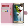 Чехол с визитницей для ASUS Zenfone 3 ZE552KL (розовый)