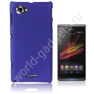Пластиковый чехол для Sony Xperia L / S36h (синий) Пластиковый чехол для Sony Xperia L / S36h (синий)