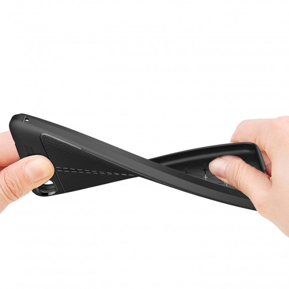 Чехол-накладка Litchi Grain для Asus Zenfone 4 Max ZC520KL (темно-синий) Чехол-накладка Litchi Grain для Asus Zenfone 4 Max ZC520KL (темно-синий)