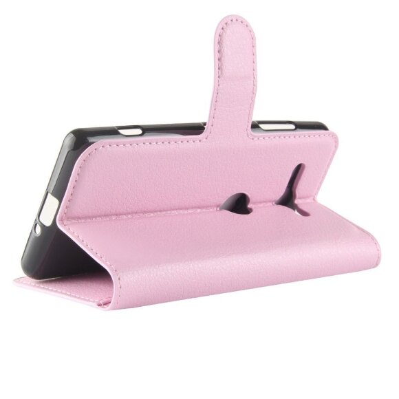 Чехол с визитницей для Sony Xperia XZ2 Compact (розовый)