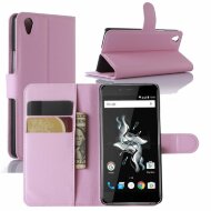 Чехол с визитницей для OnePlus X (розовый)