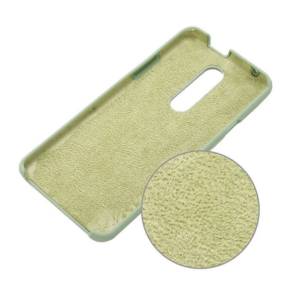 Силиконовый чехол Mobile Shell для OnePlus 7 Pro (темно-зеленый)