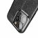 Чехол-накладка Litchi Grain для iPhone 14 Pro Max (черный)