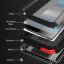 Гибридный чехол LOVE MEI для Sony Xperia 10 (серебряный)