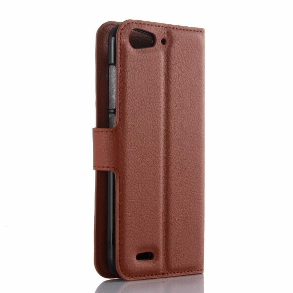 Чехол-книжка с визитницей для ZTE Blade X7 / V6 (коричневый) Чехол-книжка с визитницей для ZTE Blade X7 / V6 (коричневый)