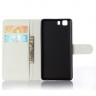 Чехол с визитницей для DOOGEE X5 / X5 Pro (белый)