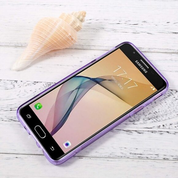 Нескользящий чехол для Samsung Galaxy J7 Prime SM-G610F/DS (фиолетовый) (On7 2016 SM-G6100) Нескользящий чехол для Samsung Galaxy J7 Prime SM-G610F/DS (фиолетовый) (On7 2016 SM-G6100)
