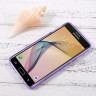 Нескользящий чехол для Samsung Galaxy J7 Prime SM-G610F/DS (фиолетовый) (On7 2016 SM-G6100)