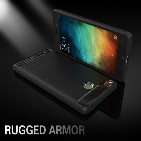 Чехол-накладка Carbon Fibre для Xiaomi Redmi 3 / 3s / 3 Pro (темно-синий) Чехол-накладка Carbon Fibre для Xiaomi Redmi 3 / 3s / 3 Pro (темно-синий)