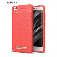 Чехол-накладка Litchi Grain для Xiaomi Redmi 4A (красный) Чехол-накладка Litchi Grain для Xiaomi Redmi 4A (красный)