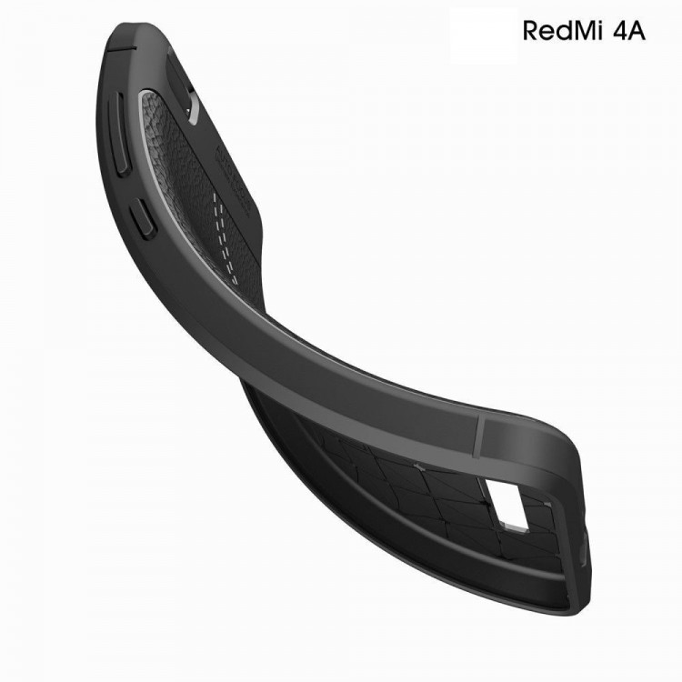 Чехол-накладка Litchi Grain для Xiaomi Redmi 4A (красный)