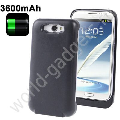 Внешнее зарядное устройство для Samsung Galaxy Note 2 (3600mAh) черное