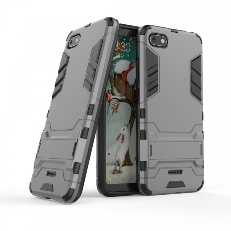 Чехол Duty Armor для Xiaomi Redmi 6A (серый)