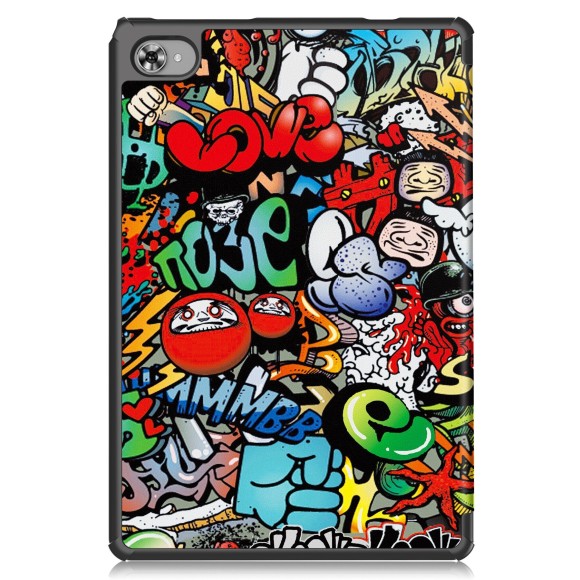 Чехол Smart Case для Teclast M40 Plus, Teclast P40HD, Teclast P30S (Graffiti)