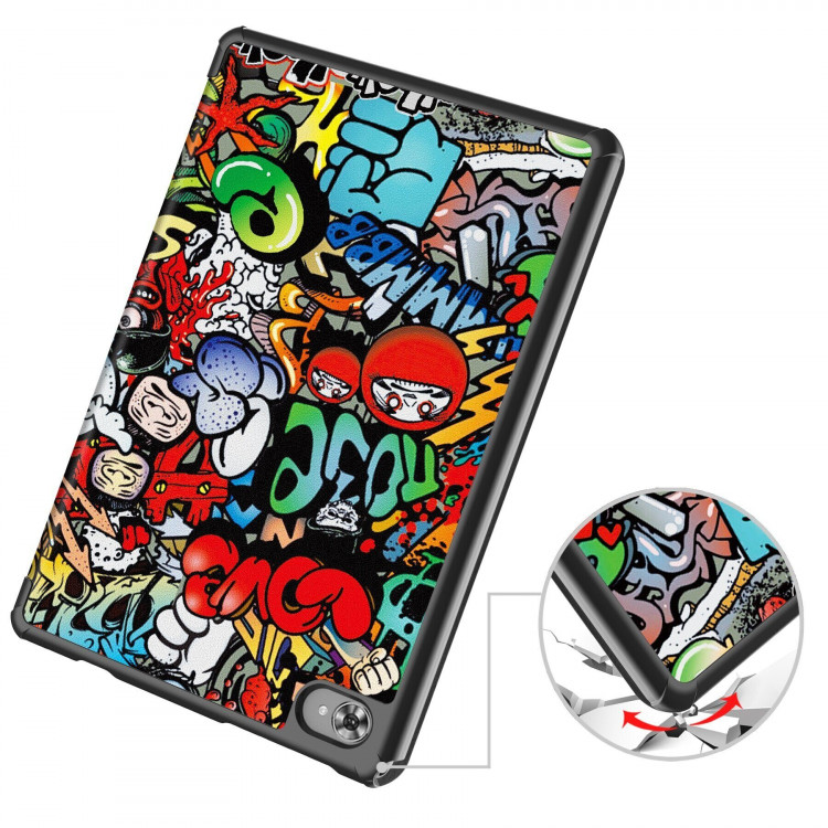 Чехол Smart Case для Teclast M40 Plus, Teclast P40HD, Teclast P30S (Graffiti)
