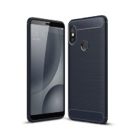 Чехол-накладка Carbon Fibre для Xiaomi Redmi Note 5 / 5 Pro (темно-синий) Чехол-накладка Carbon Fibre для Xiaomi Redmi Note 5 / 5 Pro (темно-синий)