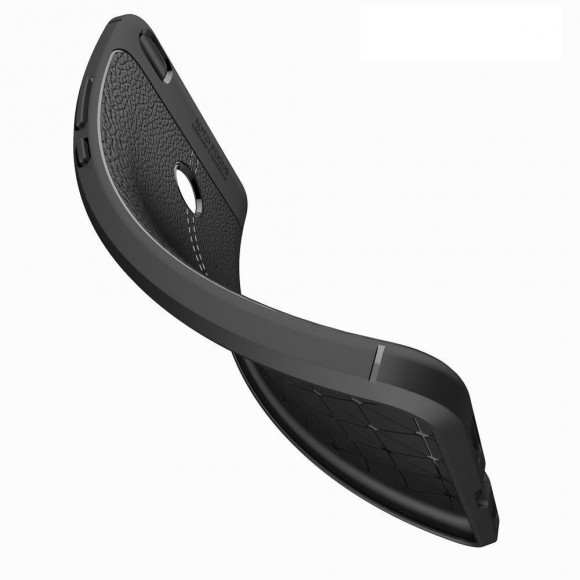 Чехол-накладка Litchi Grain для Xiaomi Mi Max 2 (серый)