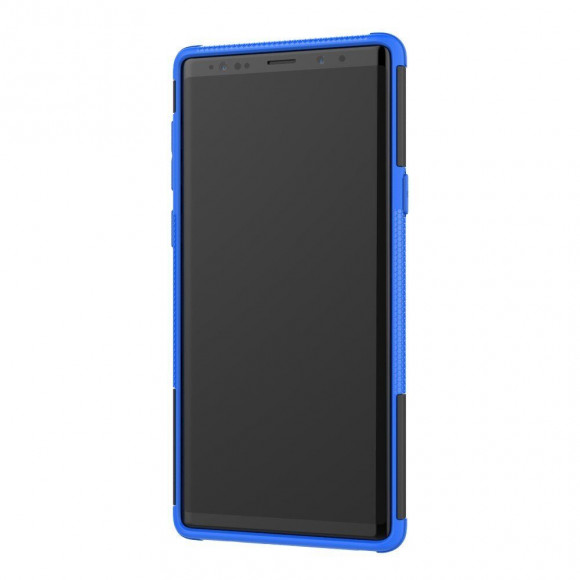 Чехол Hybrid Armor для Samsung Galaxy Note 9 (черный + голубой) Чехол Hybrid Armor для Samsung Galaxy Note 9 (черный + голубой)