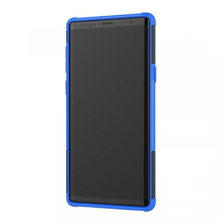 Чехол Hybrid Armor для Samsung Galaxy Note 9 (черный + голубой)