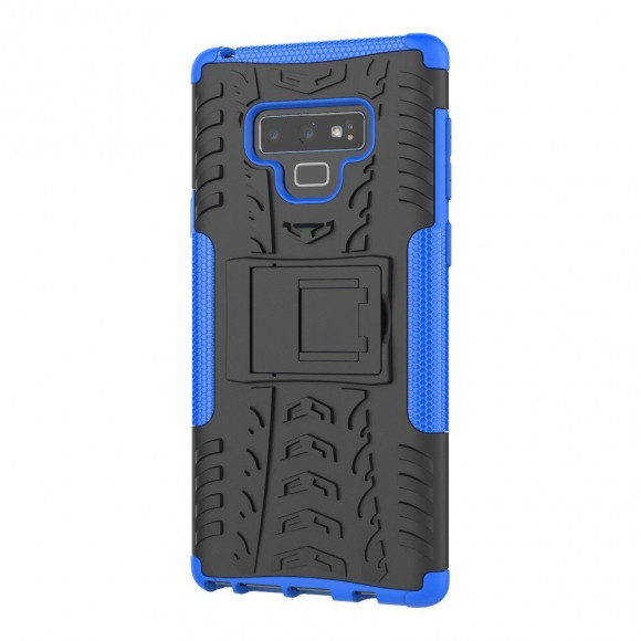 Чехол Hybrid Armor для Samsung Galaxy Note 9 (черный + голубой) Чехол Hybrid Armor для Samsung Galaxy Note 9 (черный + голубой)