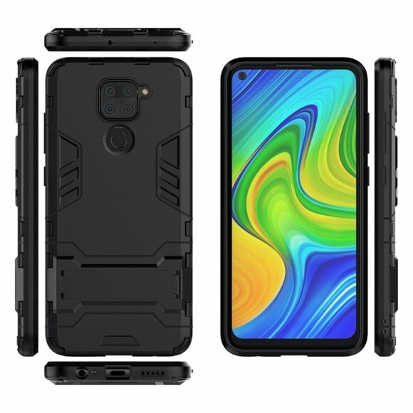 Чехол Duty Armor для Xiaomi Redmi Note 9 (черный) Чехол Duty Armor для Xiaomi Redmi Note 9 (черный)