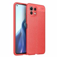 Чехол-накладка Litchi Grain для Xiaomi Mi 11 Lite / Xiaomi Mi 11 Lite 5G (красный) Чехол-накладка Litchi Grain для Xiaomi Mi 11 Lite / Xiaomi Mi 11 Lite 5G (красный)