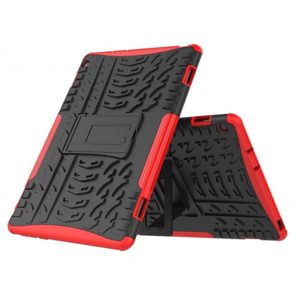 Чехол Hybrid Armor для Huawei MediaPad M3 Lite 10 (черный + красный) Чехол Hybrid Armor для Huawei MediaPad M3 Lite 10 (черный + красный)