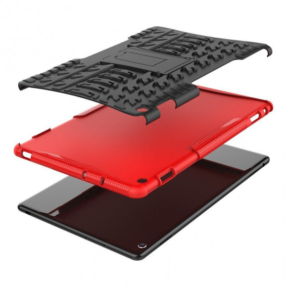 Чехол Hybrid Armor для Huawei MediaPad M3 Lite 10 (черный + красный) Чехол Hybrid Armor для Huawei MediaPad M3 Lite 10 (черный + красный)
