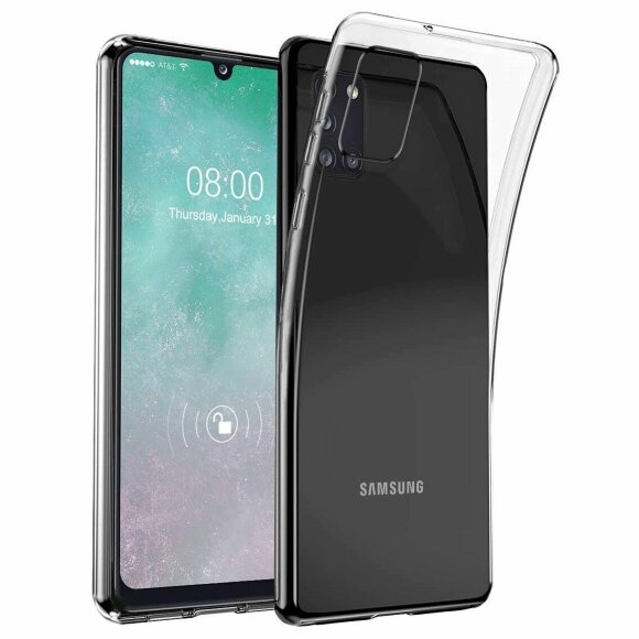 Силиконовый TPU чехол для Samsung Galaxy A31