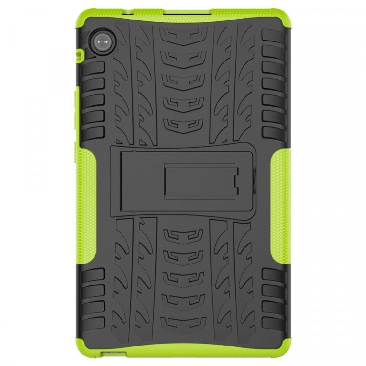 Чехол Hybrid Armor для Huawei MatePad T8 (черный + зеленый)