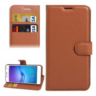 Чехол с визитницей для Huawei Enjoy 6 (коричневый) Чехол с визитницей для Huawei Enjoy 6 (коричневый)