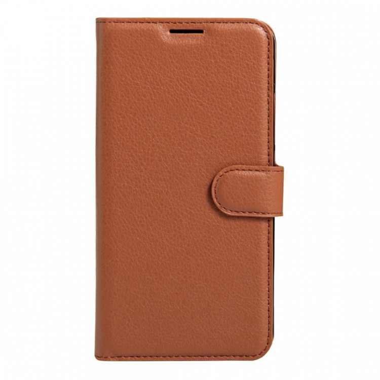 Чехол с визитницей для Huawei Enjoy 6 (коричневый)