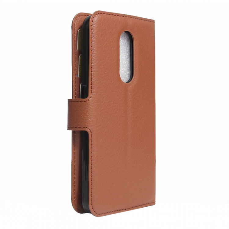 Чехол с визитницей для Huawei Enjoy 6 (коричневый)
