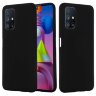 Силиконовый чехол Mobile Shell для Samsung Galaxy M51 (черный)