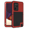 Гибридный чехол LOVE MEI для Samsung Galaxy Note 20 Ultra (красный)
