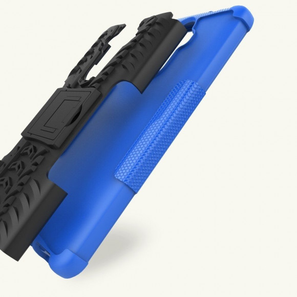 Чехол Hybrid Armor для Huawei Mate 9 (черный + голубой) Чехол Hybrid Armor для Huawei Mate 9 (черный + голубой)