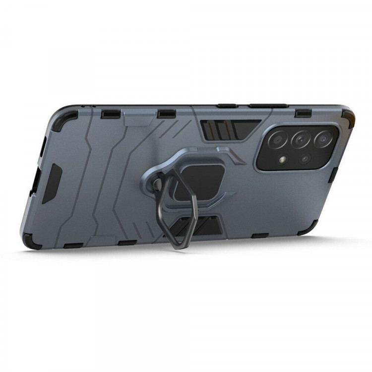 Чехол Armor Ring Holder для Samsung Galaxy A53 5G (темно-синий)
