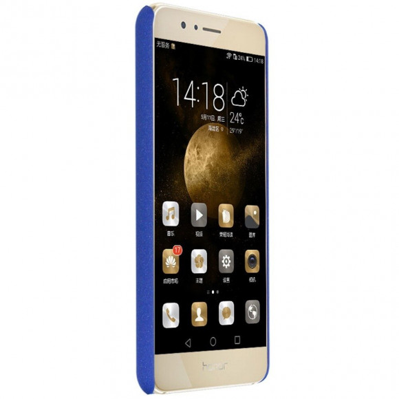 Чехол iMak Finger для Huawei Honor 8 (голубой)