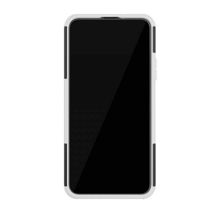 Чехол Hybrid Armor для Huawei nova 5T / Honor 20 Pro / Honor 20 (черный + белый)