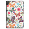 Чехол Smart Case для Nokia T20 (Butterfly and Flower)