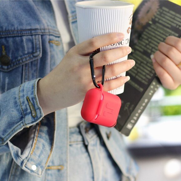 Силиконовый чехол для Apple AirPods (Luminous - голубой) Силиконовый чехол для Apple AirPods (Luminous - голубой)