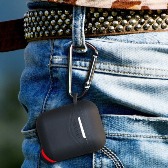 Силиконовый чехол для Apple AirPods (Luminous - голубой) Силиконовый чехол для Apple AirPods (Luminous - голубой)