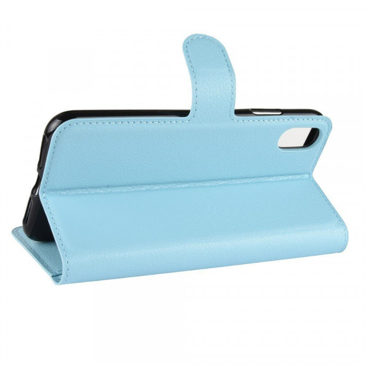 Чехол для iPhone XS Max (голубой)